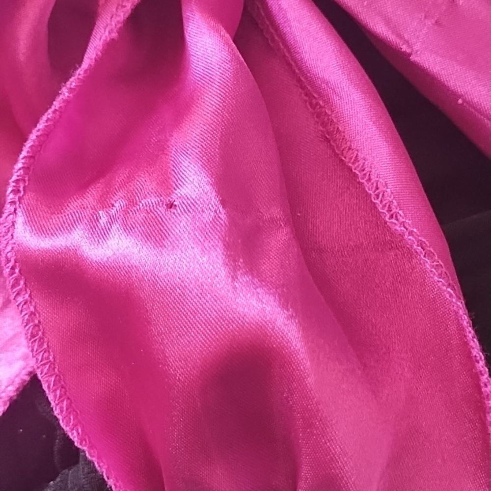 Ruby Rox Black and Pink Ruffle Dress - Picture 10 of 11